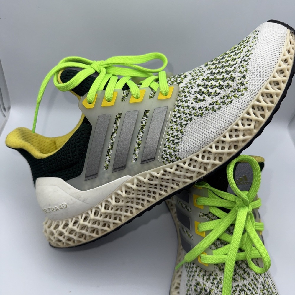 Men's Adidas Ultra 4D Running Athletic TRAINERS SHOES - US 6.5 - Picture 3 of 8